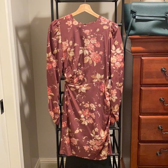 Zimmermann Unbridled Draped Floral Dress - Picture 1 of 4